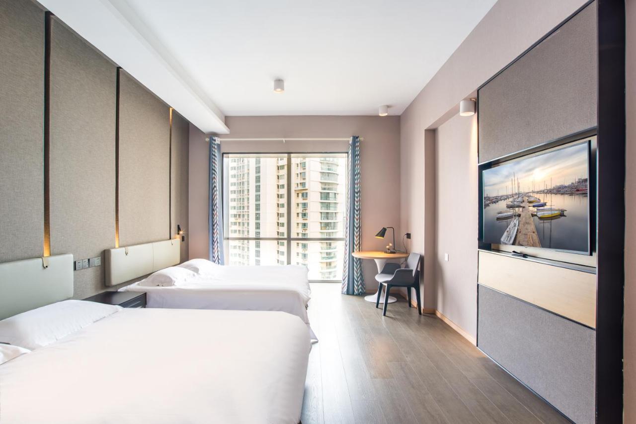 Qingdao Jinshan We+ Holiday Apartment מראה חיצוני תמונה