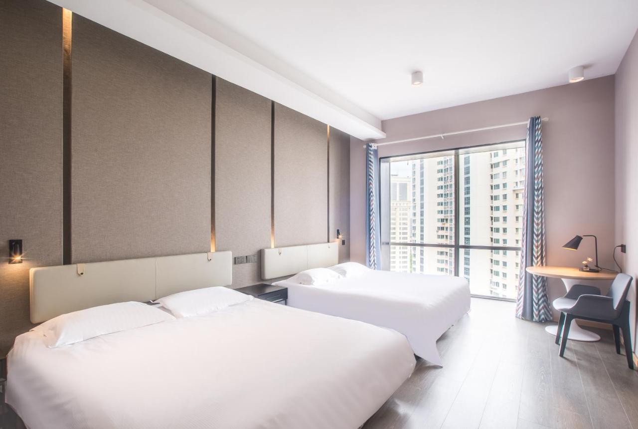 Qingdao Jinshan We+ Holiday Apartment מראה חיצוני תמונה