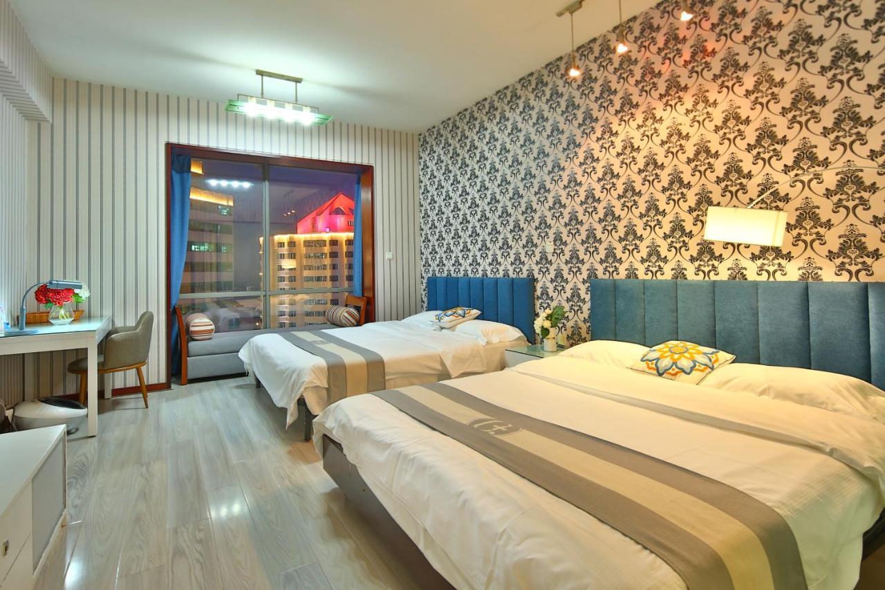 Qingdao Jinshan We+ Holiday Apartment מראה חיצוני תמונה