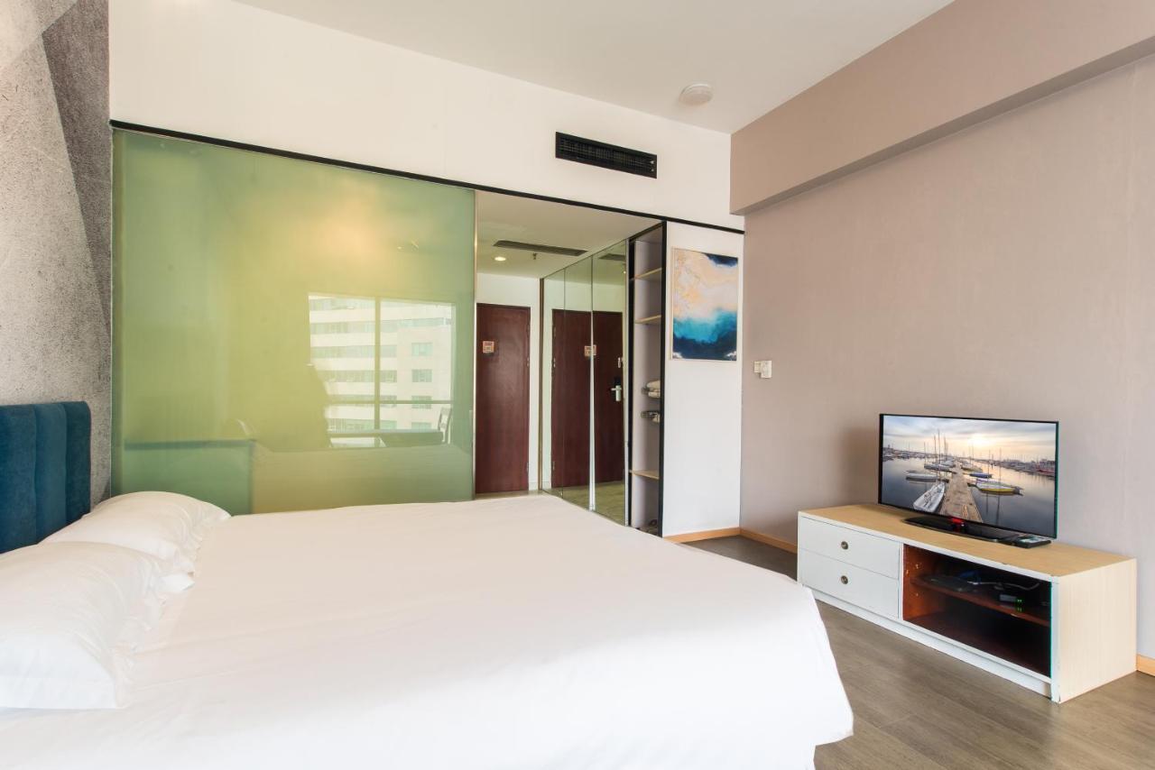 Qingdao Jinshan We+ Holiday Apartment מראה חיצוני תמונה