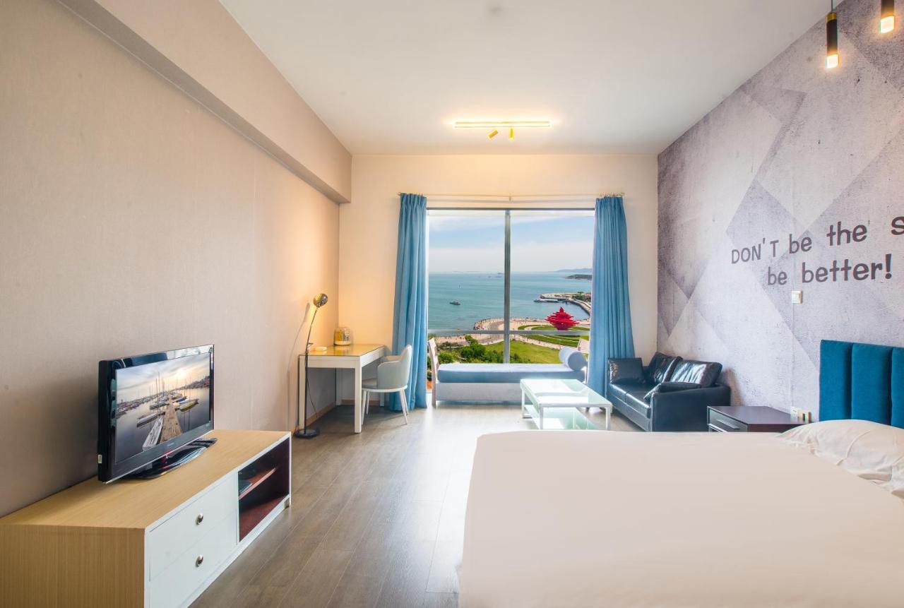 Qingdao Jinshan We+ Holiday Apartment מראה חיצוני תמונה