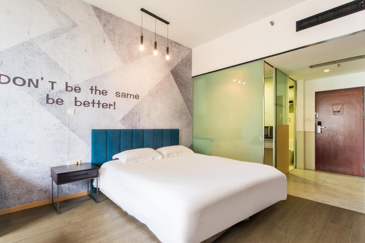 Qingdao Jinshan We+ Holiday Apartment מראה חיצוני תמונה
