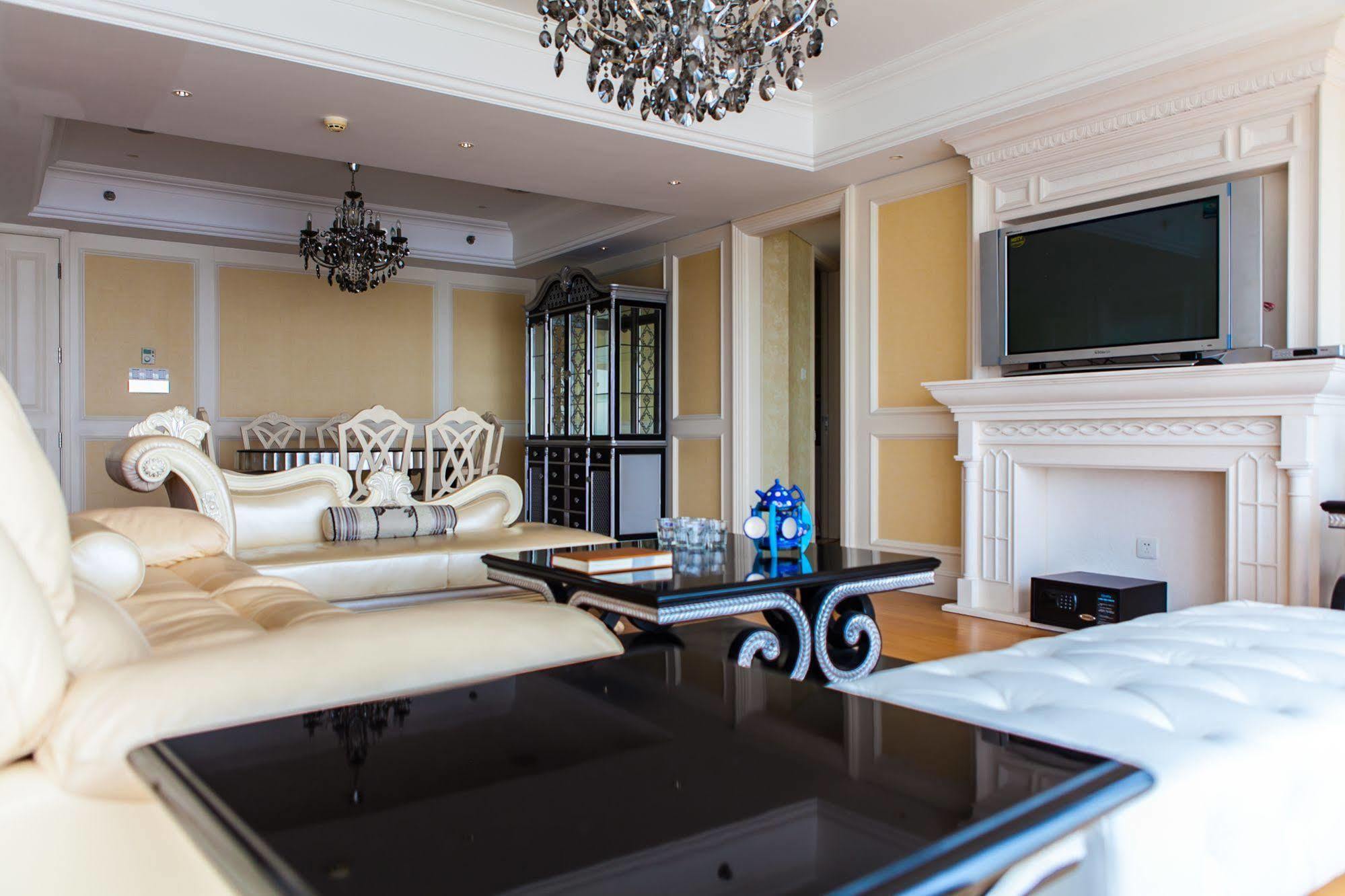 Qingdao Jinshan We+ Holiday Apartment מראה חיצוני תמונה
